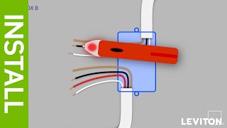 How to Install a Leviton Decora Smart or Decora Digital 3way Switch or Dimmer [upl. by Akimad]