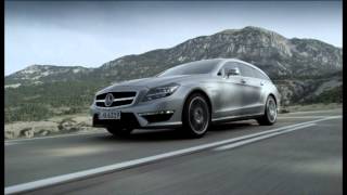 Mercedes CLS 63 AMG Shooting Brake trailer [upl. by Haidabo]