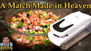 How to Quickly Make a Killer Pico de Gallo  Cooking 123 [upl. by Selig789]