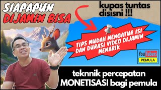 SIAPAPUN DIJAMIN BISA  TIPS Mudah Mengatur DURASI Dan KONTEN VIDEO DIJAMIN MENARIK [upl. by Eibbed]