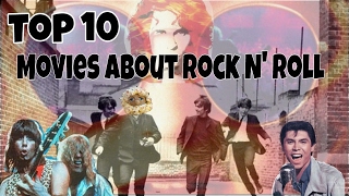 Top 10 Movies About Rock N Roll [upl. by Odlanyer]