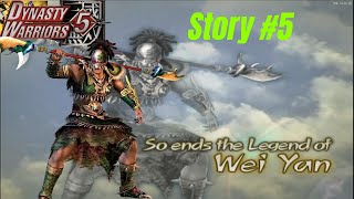 Wei Yan Story 5 quotBebasquot DYNASTY WARRIORS 5 [upl. by Issiah]