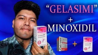 GELASIMI PARA LA BARBA  BIOTINA  MINOXIDIL [upl. by Fidele955]