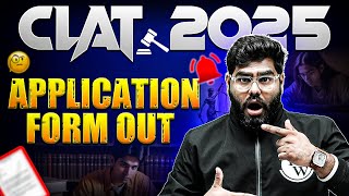 CLAT 2025 Application Form is out   Key Dates Fees amp Consortium News  CLAT [upl. by Yeo]