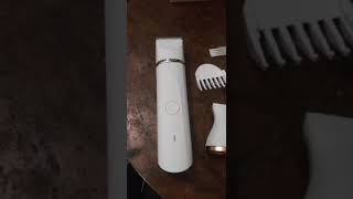 AREYZIN Bikini Trimmer Pubic Hair Trimmer for Women Review Great for trimming the mustache and goat [upl. by Coben]