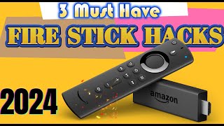 3 AMAZING Hacks For Your Amazon Fire TV Stick Fire Stick Hacks To Try In 2024 [upl. by Dlanod]