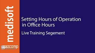 Adjusting Hours of Operation in Office Hours [upl. by Etteniotna339]