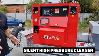 Jetwave Executive Silent Trailer  ULTRA SILENT HIGH PRESSURE CLEANER [upl. by Steen295]