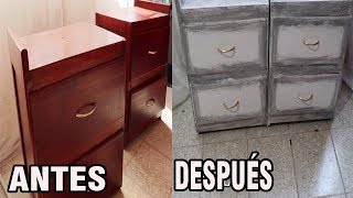 COMO PINTAR MUEBLES DE MADERA EN BLANCOS SIN LIJAR 😁👌 MARY DIY [upl. by Nuahsar790]