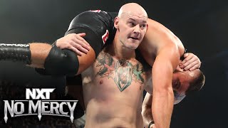 Bron Breakker vs Baron Corbin NXT No Mercy 2023 highlights [upl. by Newbold]