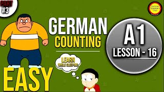 German Lesson 16 German Counting Part3 [upl. by Aitnauq]