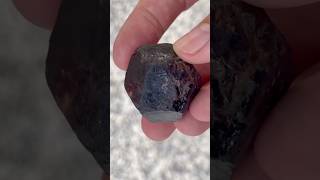 A natural garnet The price is around 1 [upl. by Eiba]