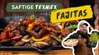 Fajitas Rezept  In Gusseisenpfanne  BBQ Madness [upl. by Odla]