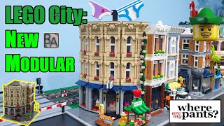 New Modular  Bags amp Apparel  Brick Artisan Collaboration MOC Part 2 🆕🏙🏹 [upl. by Clayson22]