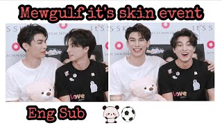 Eng Sub Mewgulf its skin Event  Sweet Moment Mewgulf Wanjai Mewlions [upl. by Freda212]