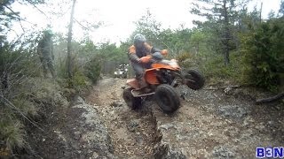 Enduro Quads KTM 525  Suzuki 400Ltz750Kingquad Yamaha 450 YZF 350 Raptor CanAm 800 Outlander [upl. by Eki]