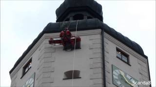 150 Jahre Freiwillige Feuerwehr Wemding  Höhenrettung [upl. by Ernest]