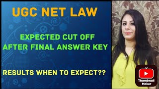 UGC NET LAW expected cut off after final key ugcnetlaw ugcnet [upl. by Dustie649]