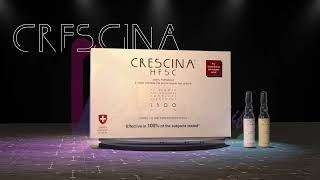 Crescina HFSC 100 1300  أمبولات كريشنا بديل زراعة الشعر [upl. by Robenia]