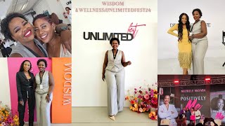 VLOG Mpoomy Ledwaba  UnlimitedFest24 Day 1 amp 2 Healing Fear Hope amp Faith Wisdom amp Wellness [upl. by Garlaand]