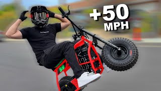 I Built the CHEAPEST Electric Mini Bike [upl. by Ellan]