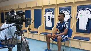 West Bromwich Albions record signing Brown Ideye discusses his arrival at The Hawthorns [upl. by Leval]