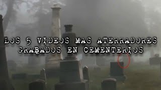 Los 5 videos más aterradores grabados en cementerios [upl. by Delly913]