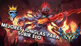 MEJORES JUNGLAS PARA SUBIR ELO [upl. by Ayahc]