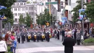 28 NATOMusikfest  24 Mai 2014 Parade in der Innenstadt von Mönchengladbach Teil 01 [upl. by Niryt]