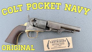 Shooting An Original Colt Pocket Navy [upl. by Siana536]