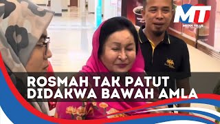 Tuduhan pengubahan wang haram elak cukai Rosmah Mansor patut dibatalkan [upl. by Evangelin]