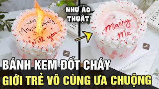 Bánh kem đốt cháy quotkhuấy đảoquot MXH dự báo sẽ trở thành trend mới quotLÀM MƯA LÀM GIÓquot  TB TREND [upl. by Rombert]