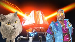 Heirloom Opening with my CAT CHESTER in Apex Legends [upl. by Suhail]