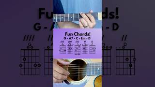 Fun to play chord progression in the key of G Major Get your guitar and play along [upl. by Ferrel]