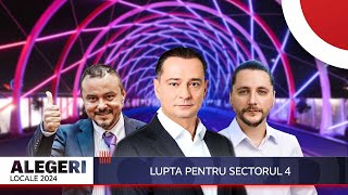 Alegeri locale 2024 Lupta pentru Sectorul 4 [upl. by Ezzo]