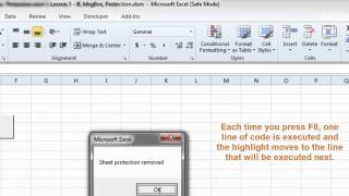 Excel VBA Tutorial  Stepping and Breakpoints [upl. by Anitsirt935]