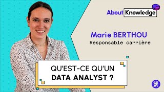 Questce qu’un Data Analyst [upl. by Donna]