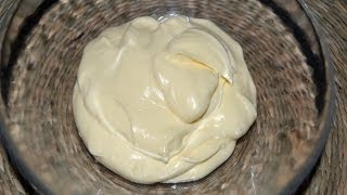 How to Make Homemade Mayonnaise  Easy amp Perfect Mayonnaise Recipe [upl. by Shu]