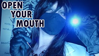 Goth Dentist Examines Your Teeth  ASMR Dentist amp Medical Exam Roleplay [upl. by Neillij]