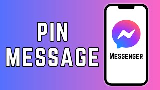 How to Pin a Conversation on Facebook Messenger [upl. by Ahsinet]