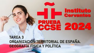 Prueba CCSE 2024 📗 Tarea 3️⃣ NACIONALIDAD ESPAÑOLA 🇪🇸 [upl. by Akinohs853]