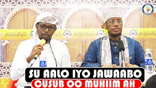 06122023 SU AALO IYO JAWAABO MUHIIM AH OO CUSUB  Sh Maxamed Cabdi Umal [upl. by Animrac823]