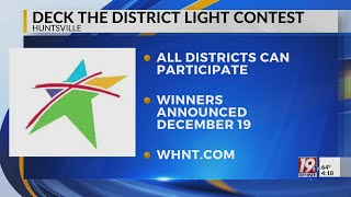 Deck The Districts Light Contest  November 19 2024  News 19 at 4 pm [upl. by Harmonia]