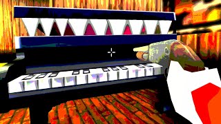 gun mario vs the scary piano 64 [upl. by Amadus]