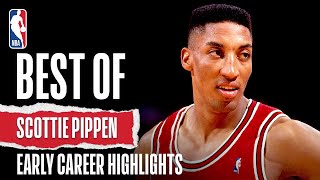 Best Of Scottie Pippen Early Career Highlights [upl. by Einahpetse]