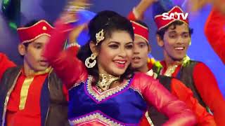 Remix Qawwali SATV Eid Dance by Mim Chowdhury amp Shaed  Eid Dance Program [upl. by Frederich]