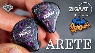 Unboxing the ZiiGaat x Fresh Reviews Arete 1DD4BA IEMs Designed for Stellar FPS Gaming [upl. by Brockie460]