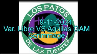 Varonil Libre VS Aguilas GAM \\ Scrimmage [upl. by Quartet]