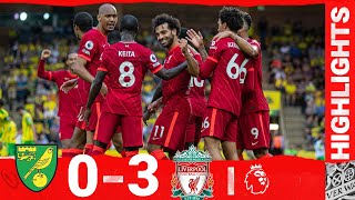 Highlights Norwich 03 Liverpool  Salah sets new opening day record [upl. by Tedmund]