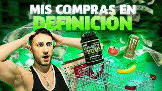 La MEJOR COMPRA FITNESS para ESTAR RALLADOS Supermercado  Entrenamiento de Espalda y Brazos [upl. by Aierbma]